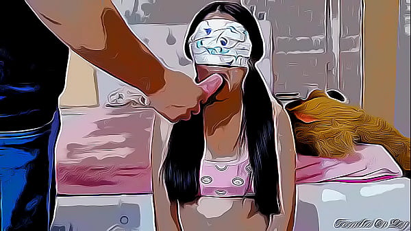 Engaño a  bitch Inocente Sobrina en ley Nuevamente con el Truco del Helado y ce meto mi Polla en su Boca Comic strip Hentai
