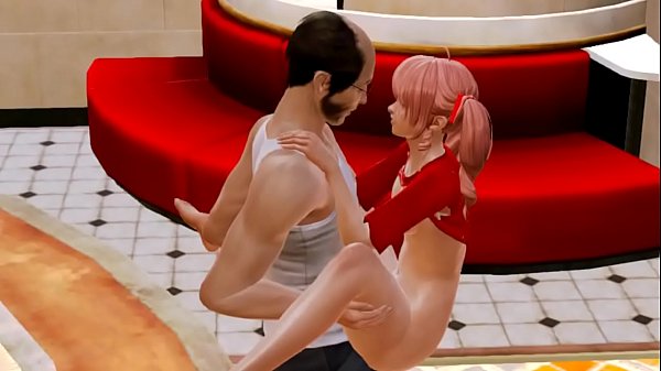 [ Hentai 3D ] Youthful woman and granpa