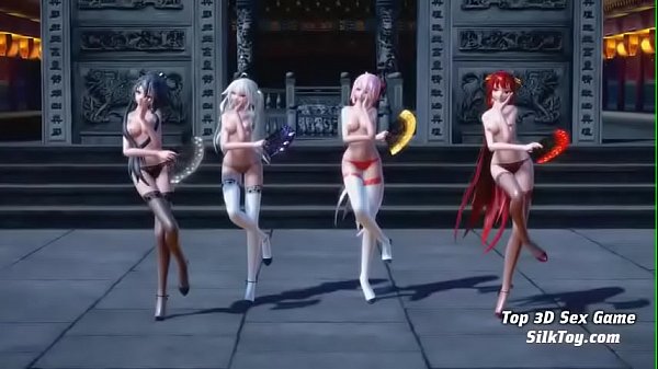 Huge Breasts 3D Hentai Party