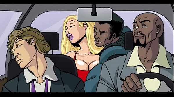 Interracial Comic strip Video Clip