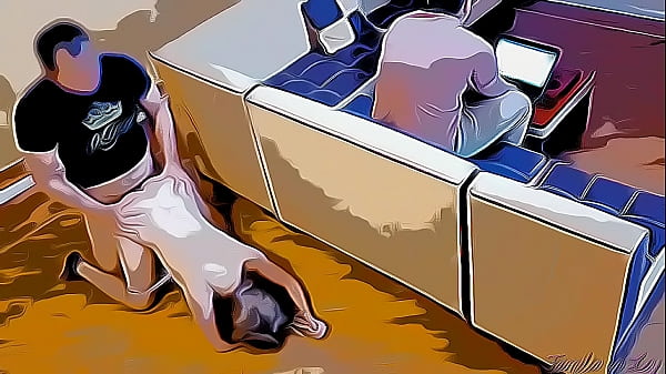 Joven Esposa Caliente Engaña a  bitch su Marido Cuando la Trabajando en los angeles Lapto NTR Anime Hentai