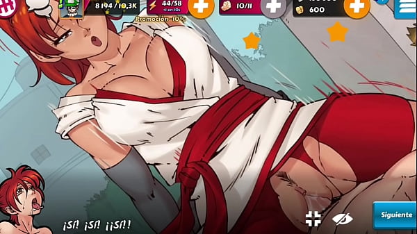 Jugando a  bitch mi juego favorito cuando estoy sola: hentai heroes #3