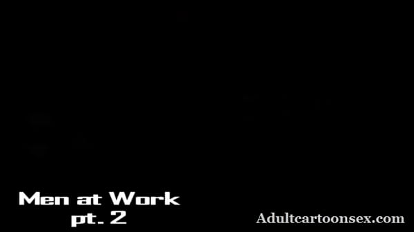 3D Blonde Twice Teamed by Building People