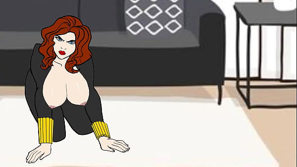 Hawkeye Bangs Natasha (Ebony Widow) in Budapest – Avengers Comic strip Pornography