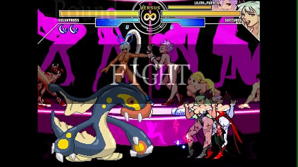 mugen hentai enjoyable 1: eelektross against morrigan aensland/lilith aensland