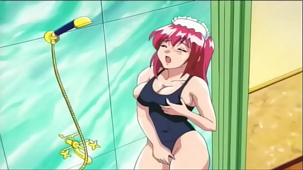 Sweet red-colored tresses maid likes gender (Uncensored Hentai)