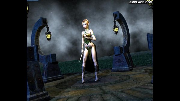 3d Goblin bangs a youthful warrior-SMPlace.com