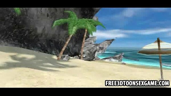 Breathtaking stripper girl from a  bitch 3d comic strip cartoon