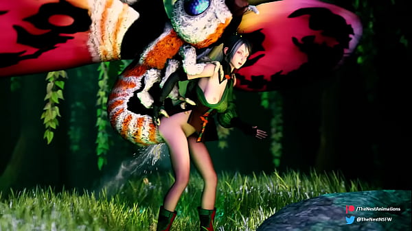 Mothra Impregnates Anime Woman Guan Yinping Hentai