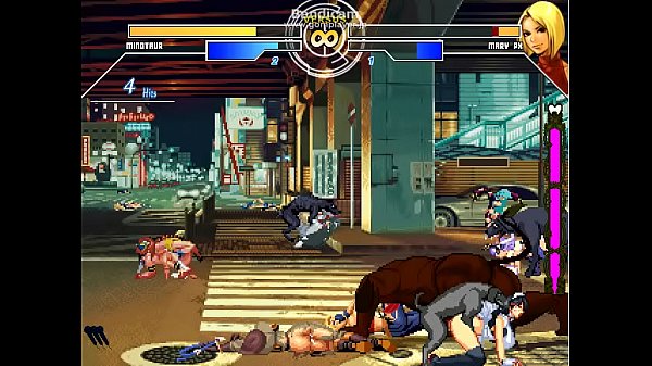 [Mugen Hentai]Minoraur against mary