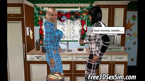 Tasty 3D anime blonde girl drawing in! a  bitch penis