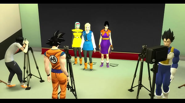 Dragon Ball Porno Epi 29 Sesión de Fotos Eróticas Cosplay a bitch las Esposas Calientes de Dragon Ball Bulma, Nro 18 y {Milk|DairyMilk Products! ( Chichi ) Anime Hentai