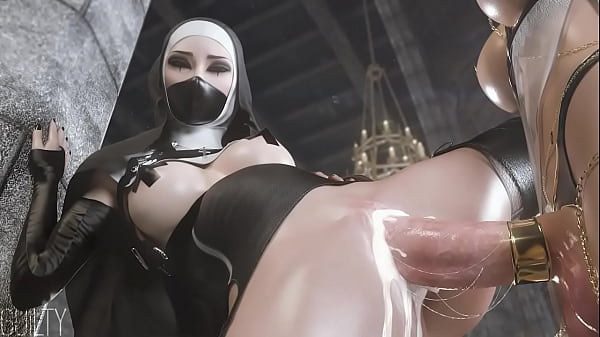 Nun Debauchery – 3D Animated graphics