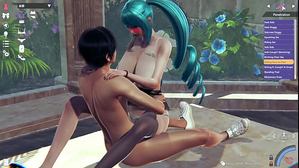 puta del pelo azul zona 2 hentai anime