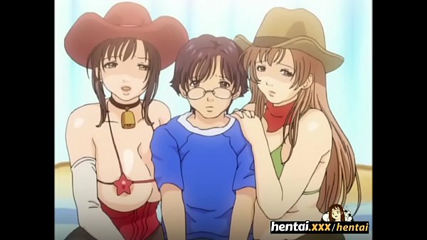 Geek {gets|becomes{will get} cock between big boobed girls breasts – Boobalicious – Hentai.xxx