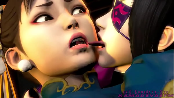 Juri Han against Chun Li  – lesbian
