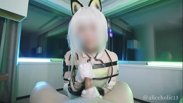 Arknights Kal’tsit Cosplay Femdom product silk glove handjob hentai videos