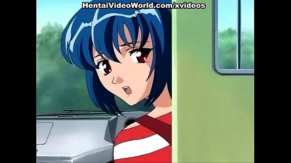 Crude hentai screw with girl with red hair from trailing.
