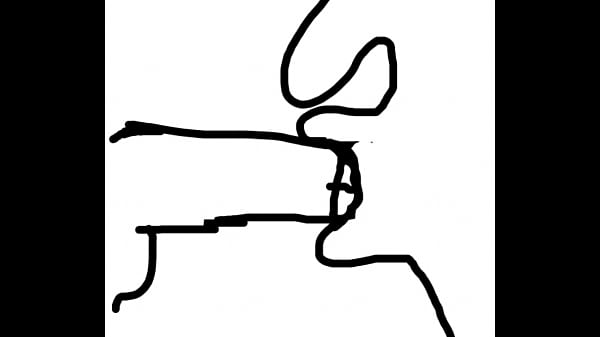 Increíble mamada de mujer de dibujo a bitch pene de dibujo