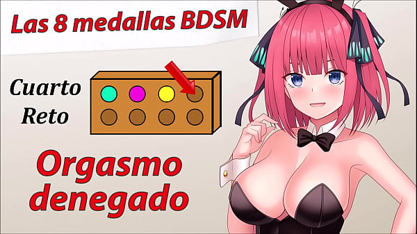 JOI Aventura Rol Hentai – Cuarta medalla SADO MASO – En español.