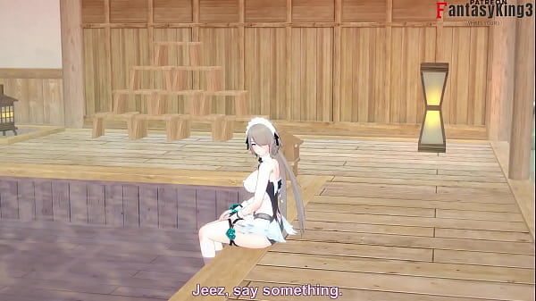 Rita Rossweisse | Maid screwing within the hotspring | Honkai Influence 3