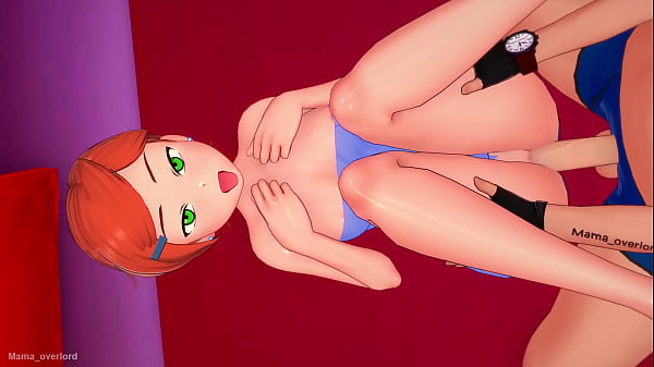 Gwen termino su ducha y se quita los angeles toalla para poder follar (versión adulta)