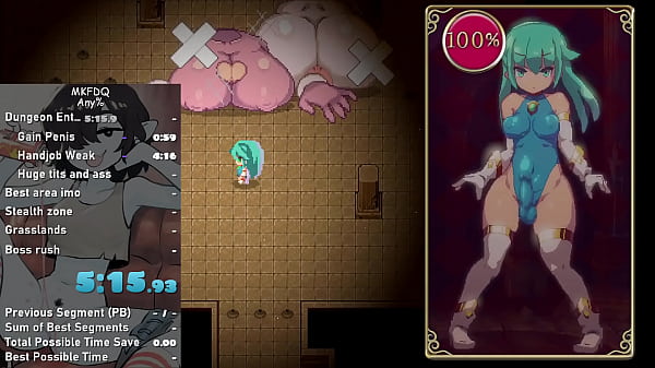 Mage Kanade’s Futanari Cell Search a% in 18:31