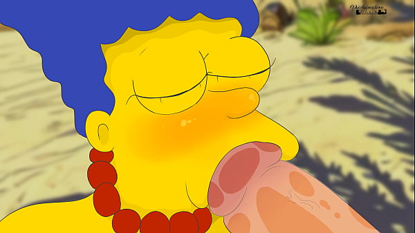 Marge in! a  bitch topless coastline !The Simpsons Brand-new Cartoon ಥ ಥ // Dsanimatin HENTAI !