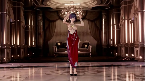 Raiden Mei Nude With Apron Party Hentai Honkai Influence Mmd 3D Yellow Apron (VIDEO)